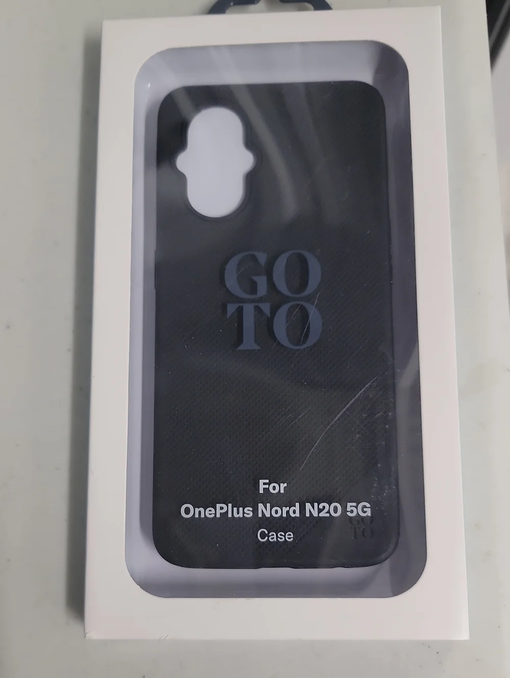 T-Mobile GoTo OnePlus GO TO Black Textured Protective Case